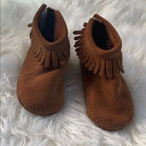 Girls Minnie Tonka Moccasins